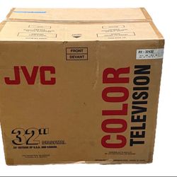 Sealed JVC AV-32432 32” CRT TV - New In Box - Retro Gaming Grail