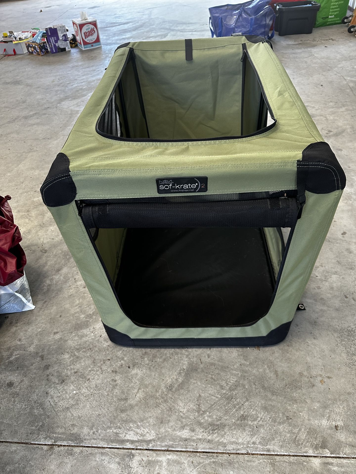 Large Canvas Dog Crate