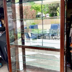 China Cabinet/ Hutch Antique Like New