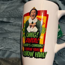 New Travel Mug Elf 16 Oz.    NEW NEW