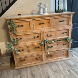 Dresser Buffet Tv Stand Old Solid Wood