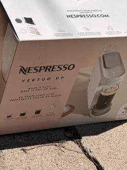Nespresso machine new