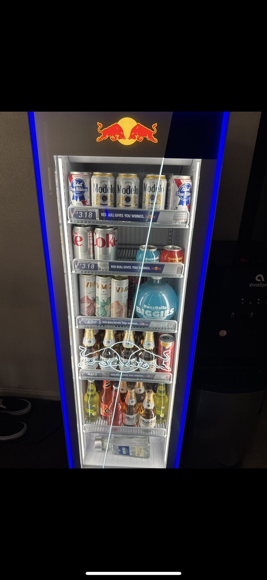 Redbull fridge