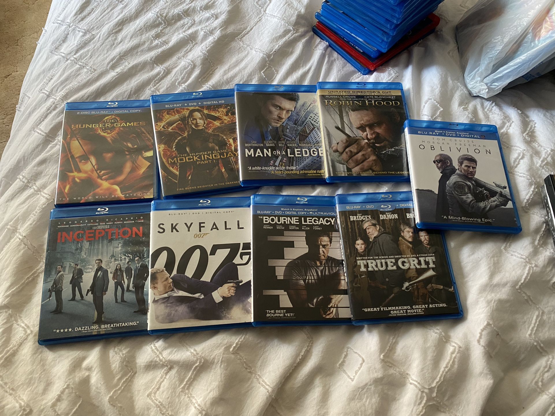 Action Movie Blu Ray Bundle