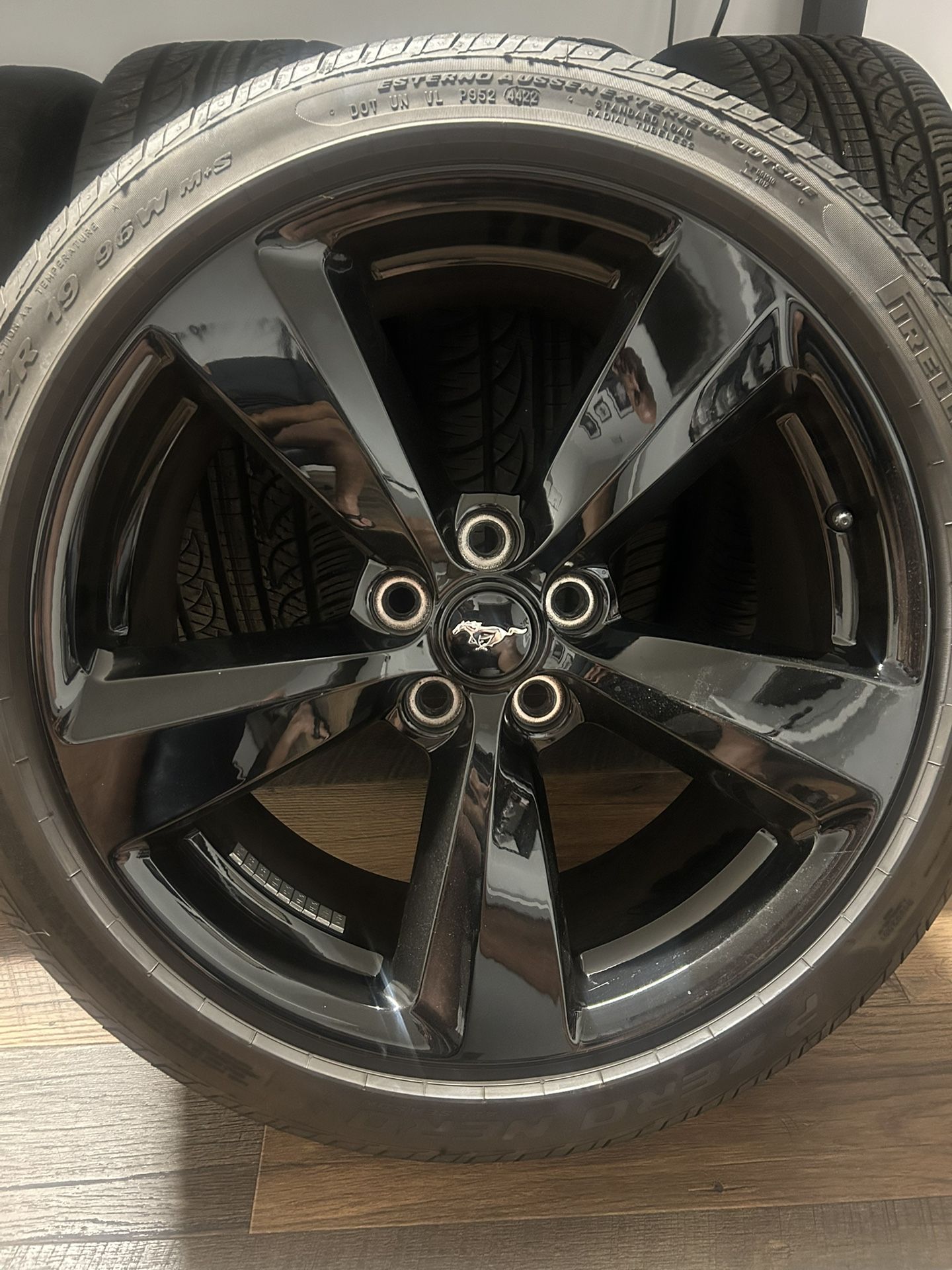 S550 Mustang GT 19” X 9” Wheels And Tires For Sale