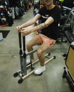 Used DB Method Assisted Squat Glute Toning Body Weight Machine