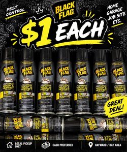 Black Flag $1 SALE