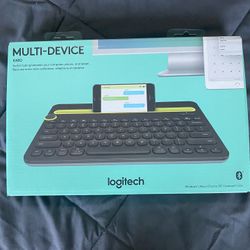 Logitech - K480 Wireless Multi-Device Keyboard