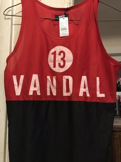 VANDAL brand mesh style tank top {Small} *BRAND NEW, NEVER WORN, STILL HAS TAGS* (wrinkles in photo are from being folded and stored)