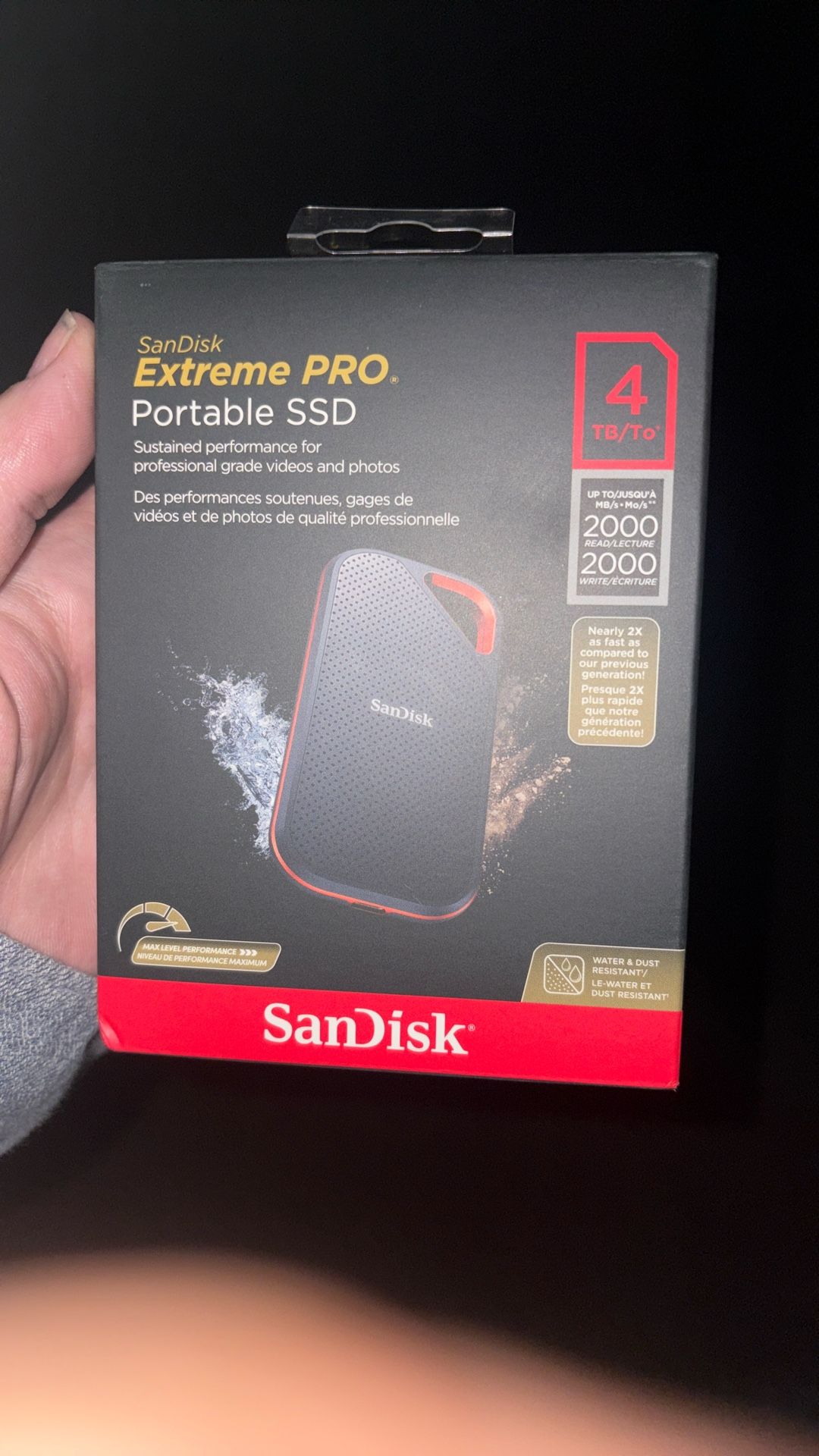 Sandisk 4TB Portable SSD