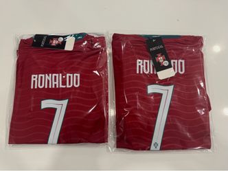 Ronaldo #7 Soccer Jersey, $25 each set for kids only (jerseys with shorts)