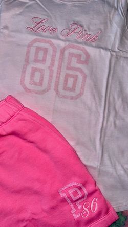 New PINK TANK & SHORTS SET SMALL