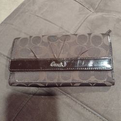 Vintage Brown Coach Wallet