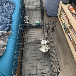 Medium size dogs crates (2 available)