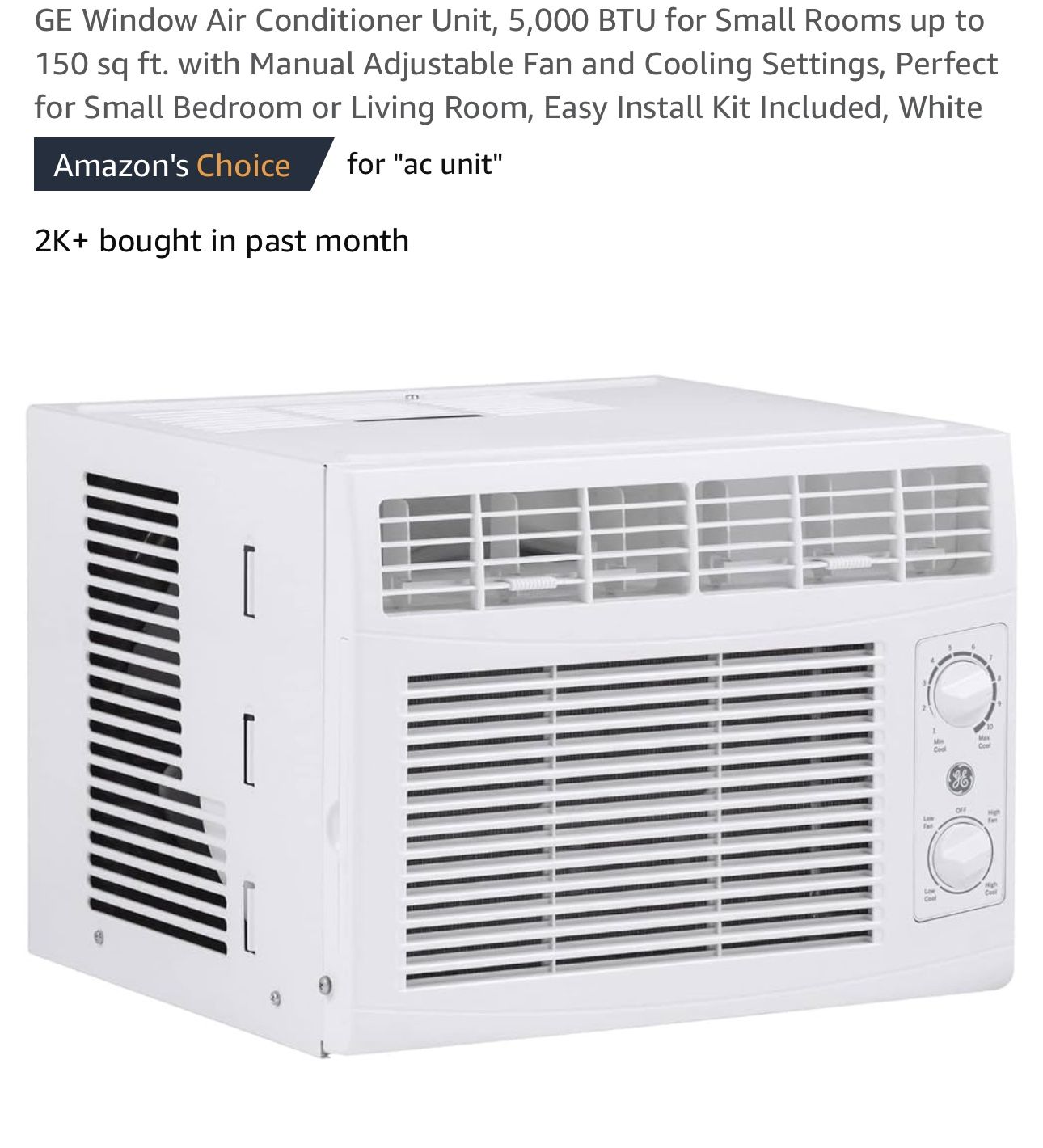 New Ac Unit $100