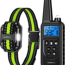 Dog Training Collar with 7 Training Modes, 2600Ft Remote Electronic Dog Shock Collar, Electric Shock