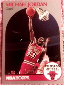 Michael Jordan NBA Hoops Game 1 Card