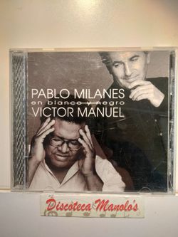 PABLO MILANES Y VICTOR MANUEL - EN BLANCO Y NEGRO CD USADO EN EXC COND CAJA ABIERTA