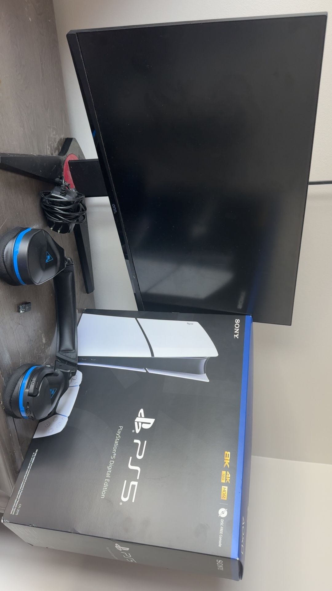 Ps5-turtle Beach Headset- Gaming Monitor