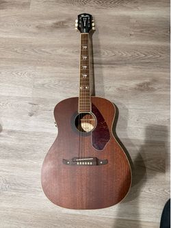 Fender Tim Armstrong Hellcat Acoustic‑Electric Guitar case included