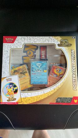 Pokémon 30th Celebration Poster Collection Box