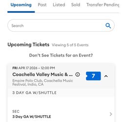 Coachella Weekend 2 + shuttles