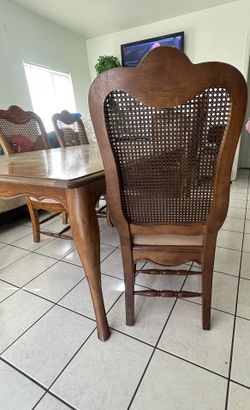 Wood Table Set