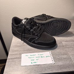 Air jordan 1 low  travis scott black panthon