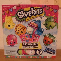 Shopkins Supermarket Scramble Board Game