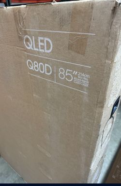 Samsung 85-Inch Class QLED 4K Q80D Series Quantum HDR+ Smart TV w/Dolby Atmos, Object Tracking Sound Lite, Direct Full Array, Motion Xcelerator, Alexa