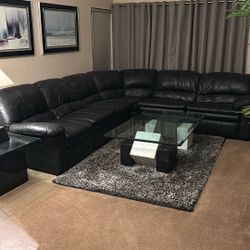 Black Sectional Couch