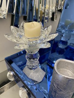 Crystal candle holders 2