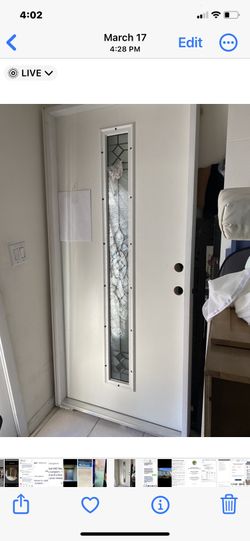 Hurricane Rated Front Door Brand New.  