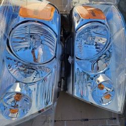 04-08 Ford F150 06-08 Lincoln Mark Lt Headlights Luces Micas Calaveras Faros Faroles Focos Headlamps 