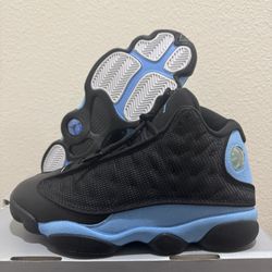 Jordan 13 Retro Black University Blue Size 8.5 Mens VNDS Worn Once DJ5982-041