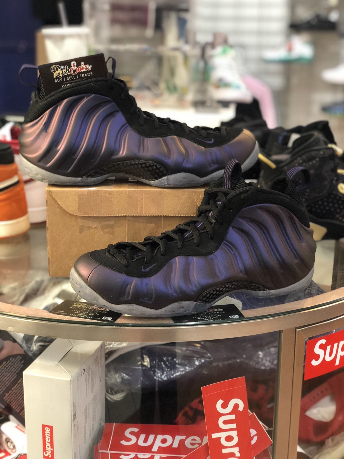 Air Foamposite One Eggplant size 14