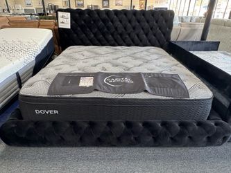 Queen/King Platform Bedframe. 🚚WE DELIVER🚚