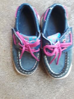 Zapatitos de niña sperry número 6.5