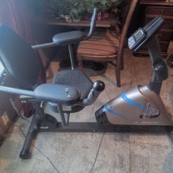 exercise bike with very large comfortable seat