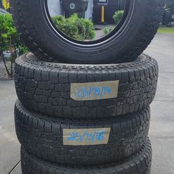 Set Of 4 Open Range Brand Tires 225/75/16 For $300 w/Mount And Balance 