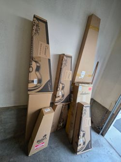 FREE Ukulele boxes and guitar boxes