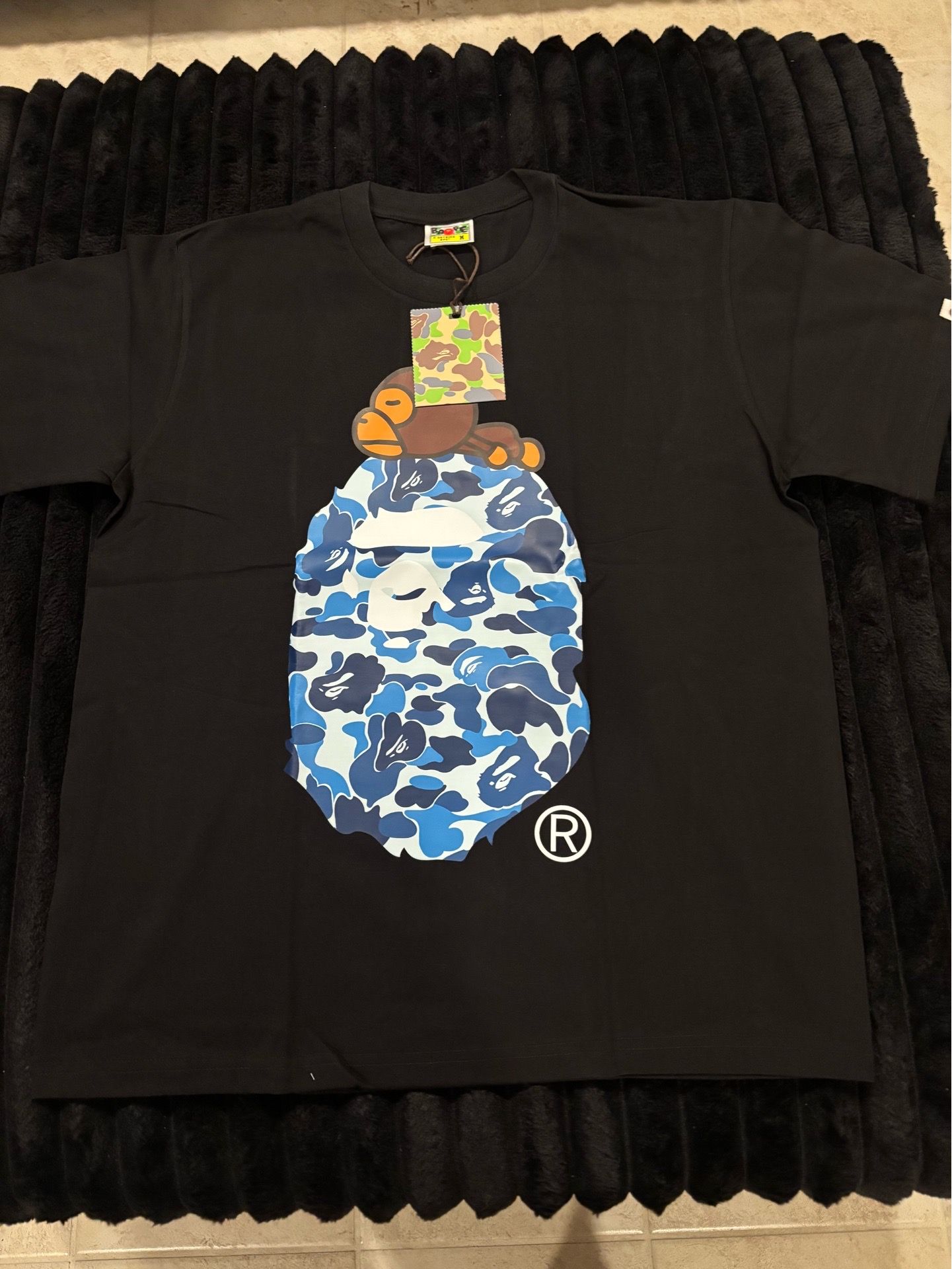 Baby milo bape tee