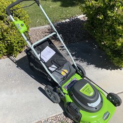 Greenworks 20” Electric Lawnmower  (New)