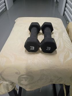 QTY 2 3 lbs weights