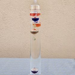 Galileo Thermometer - Unique Home Decor & Science Piece