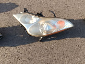 2008-2017 Infiniti EX35 EX37 QX50 Headlight (Halogen Bulbs) OEM.