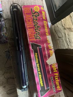 Black light/ strobe light