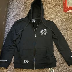 chrome hearts zip up 