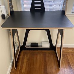 Black Adjustable Desk