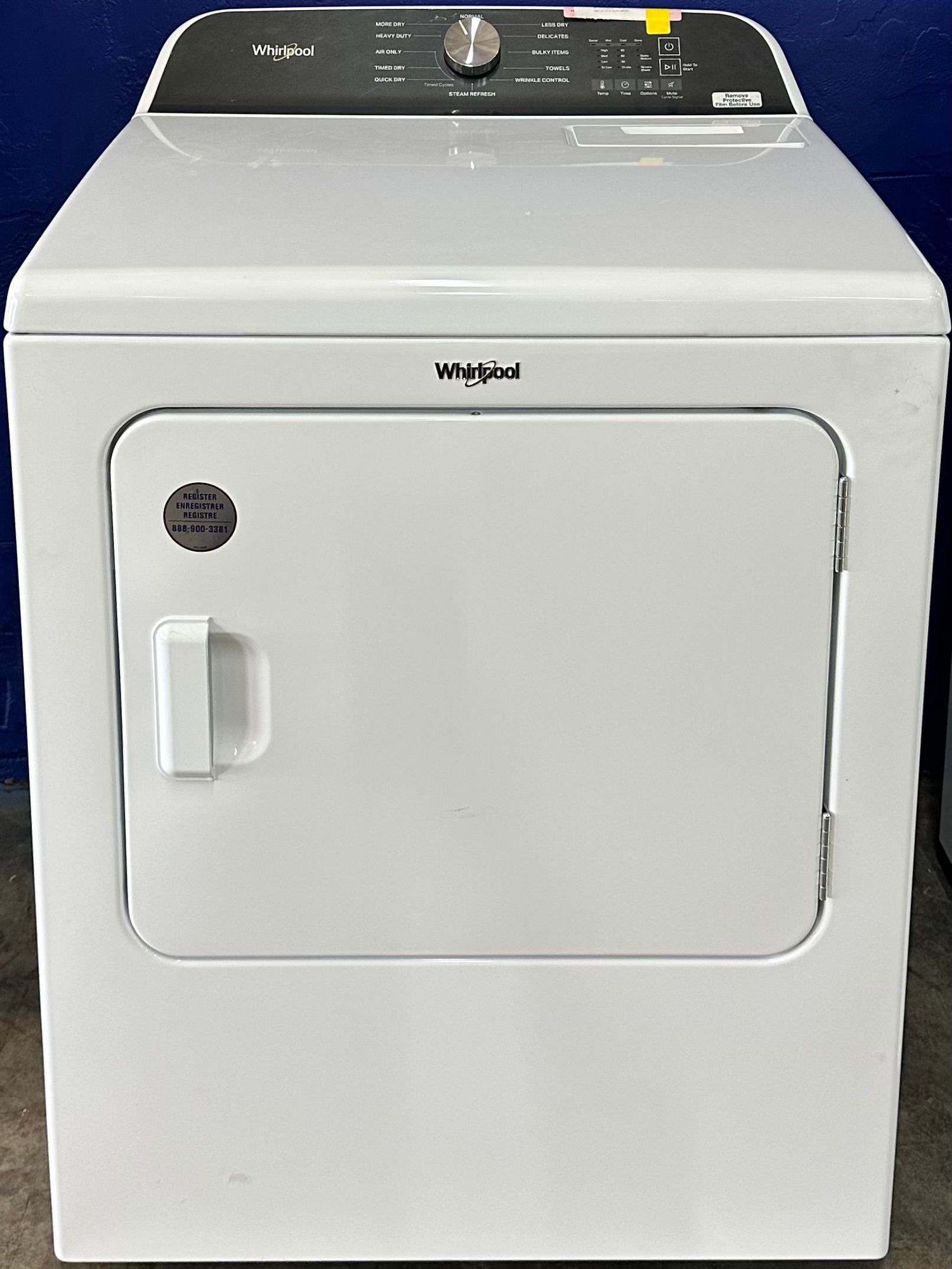 WHIRLPOOL Dryer WED6150PW 01801 .